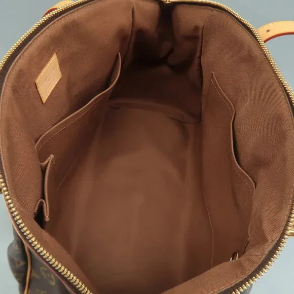 100% Authentic Louis Vuitton Tivoli Brown Monogram Canvas Tote - Picture 10 of 12